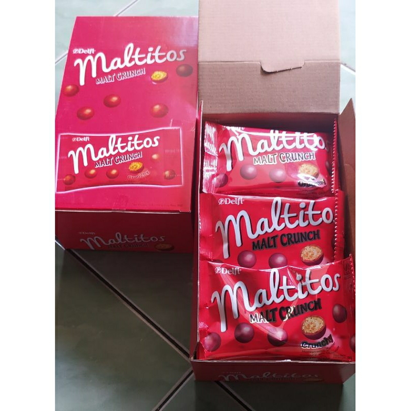 

coklat Maltitos/Maltitos delfi/Maltitos box isi 12pcx30gr