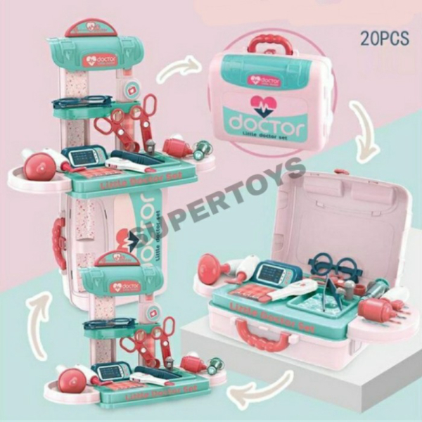 

Set Play Limited Dokteran Dokter Mainan Anak Dijual Doctor Perempuan Pretend Koper