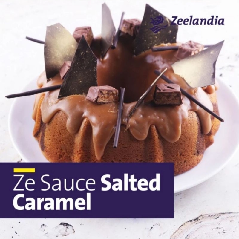 Zeelandia Ze Sauce Salted Caramel 500 Gr