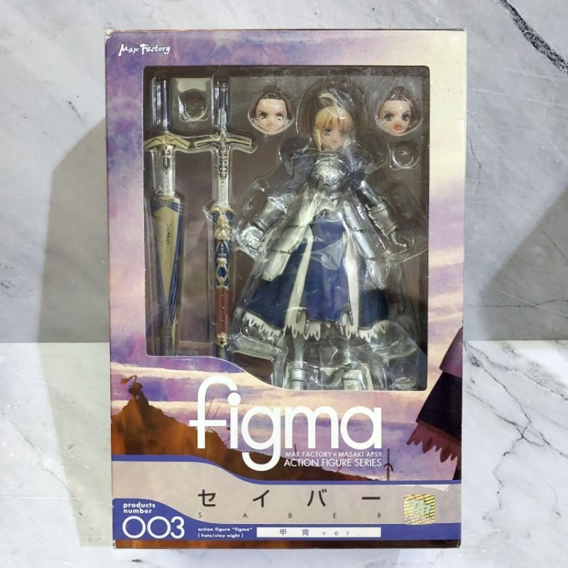 Max Factory Figma Action Figure 003 Saber ( 1st Edition )