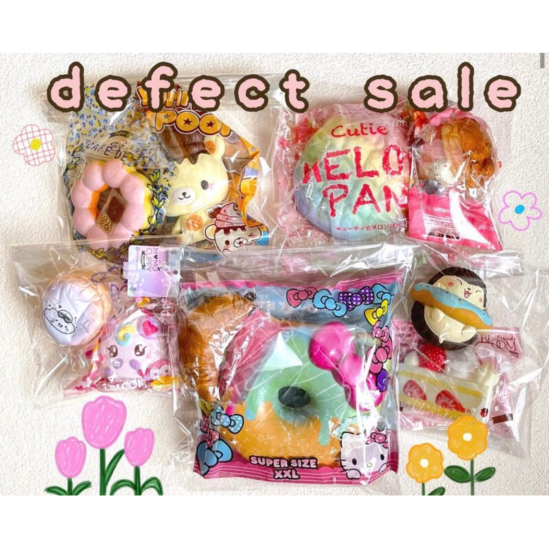 DEFECT SALE PACKAGE SQUISHY SALE