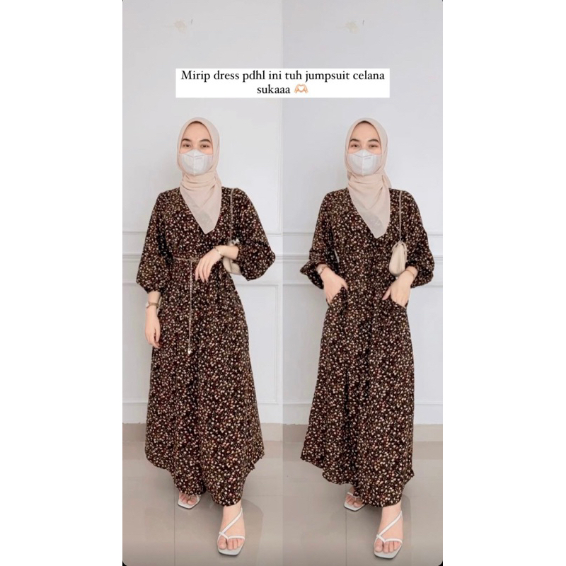 FAVOR - ALEXA JUMPSUIT RESLETING | HIJAB FRIENDLY