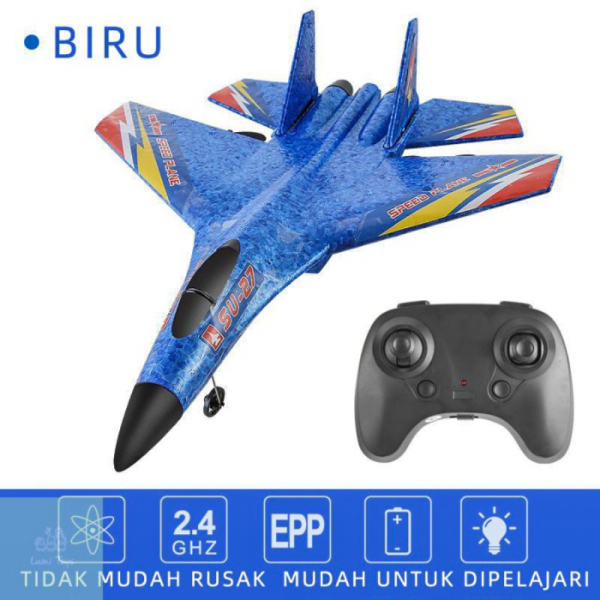 

Dijual Mainan RC Remote Control Pesawat Terbang LED Airplane Anti Rusak - Biru Diskon