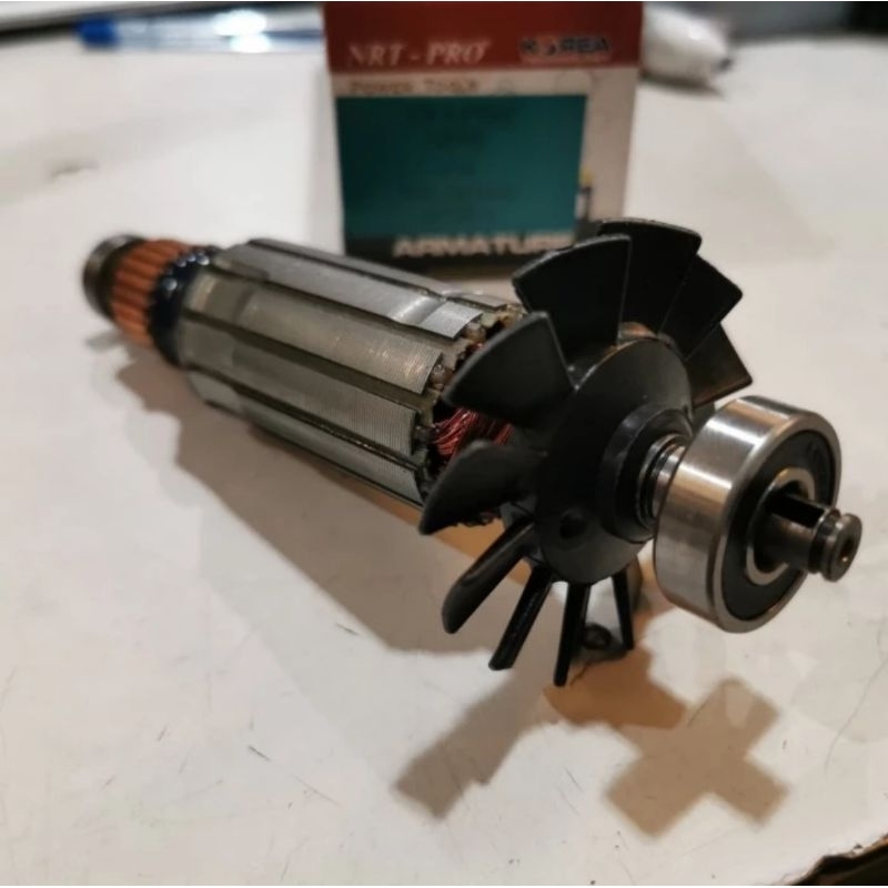 Armature MT954 Angker untuk Mesin Gerinda MAKTEC MT 954 MT954 MT-954 Rotor