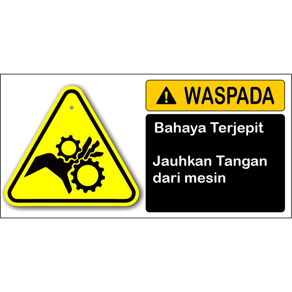 

Stiker Bahaya Tangan Terjepit
