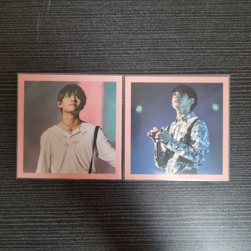 (booked) BTS Official On Stage HYYH Prologue DVD 2015 Photocard PC - Taehyung / V, Jungkook