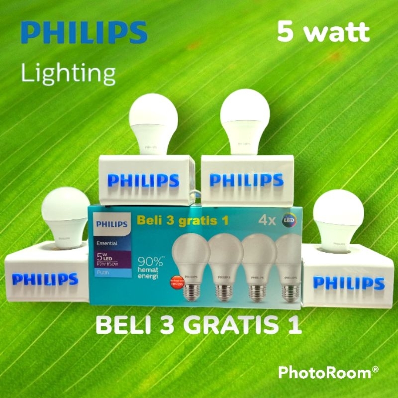 promo led philips 5 watt
