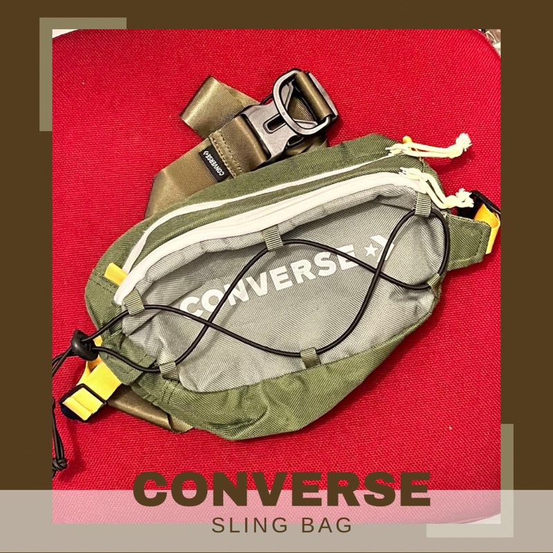 CONVERSE SLING BAG/ WAISR BAG/ TAS SELEMPANG (thrift)
