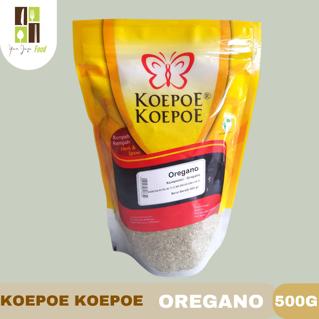 Koepoe Koepoe / Kupu Kupu Daun Oregano/ Oregano Bubuk / Oregano Kering 500g