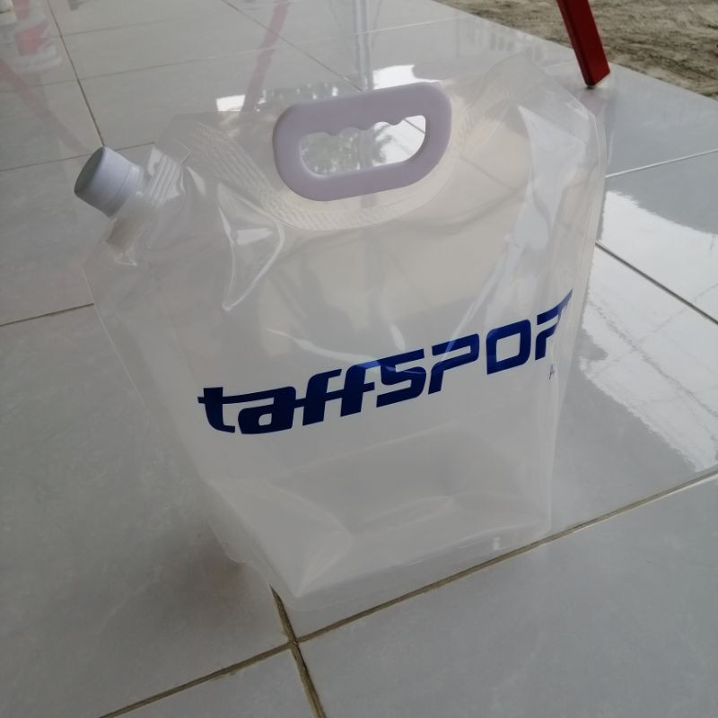 Jerigen Lipat 5L Taff Sport  - Jurigen Lipat 5L - Water Tank Portable 5L - Kantong Air Lipat