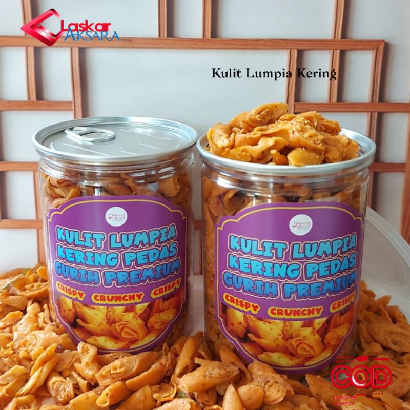 

Can - Kulit Lumpia Kering Pedas Gurih Lumring / Premium