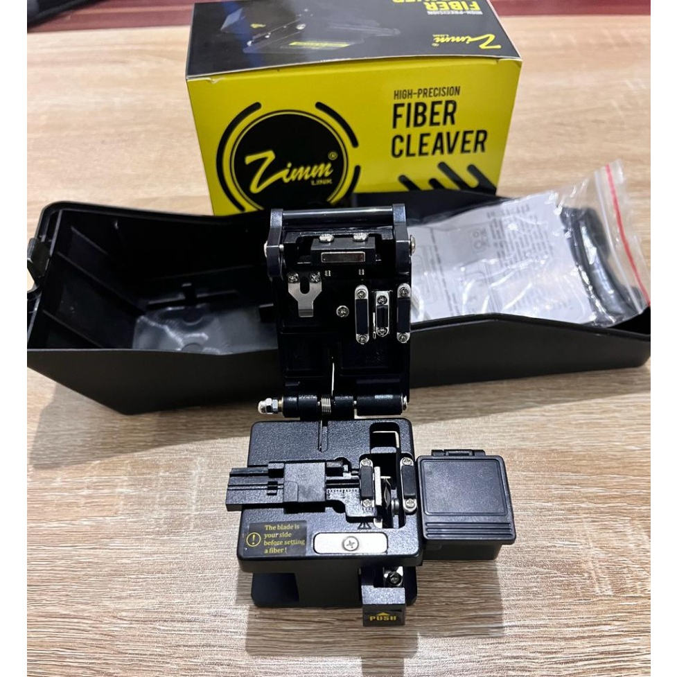 Fiber Cleaver ZimmLink High Precision ZAF-C09S Pemotong Fiber Optik