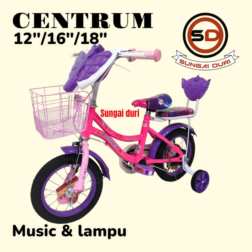 centrum ct 307 sepeda mini anak 12 16 18 inch