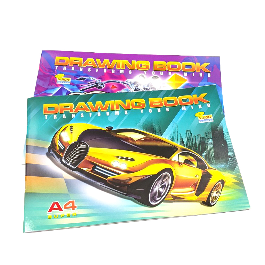 

Buku Gambar Vision A4 Isi 10 Lembar / Drawing Book Karakter - Random