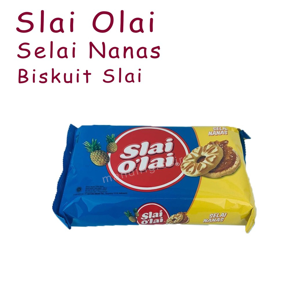 BISKUIT SLAI O'LAI 3 VARIAN RASA 192g