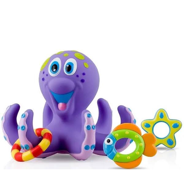 Nuby Octopus Floating Bath Toy - Mainan Mandi Anak Bayi