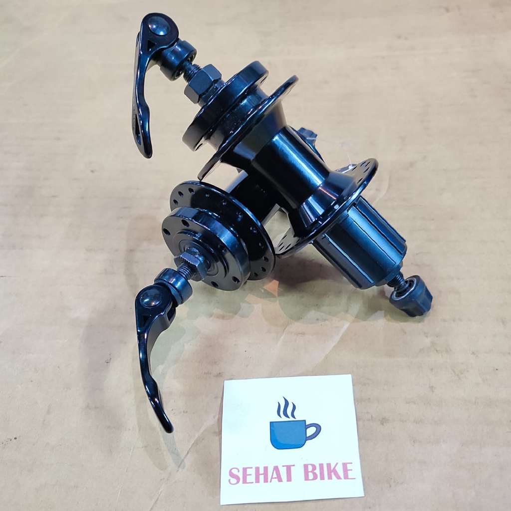 Hub Free hub Sepeda Novatec 36Hole Black