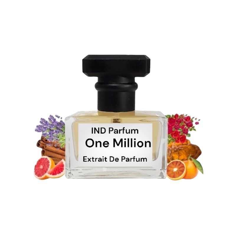 IND Parfum ONE MILLION LUCKY Extrait De Parfum Tahan 24 Jam Garansi Retur— Parfum Pria