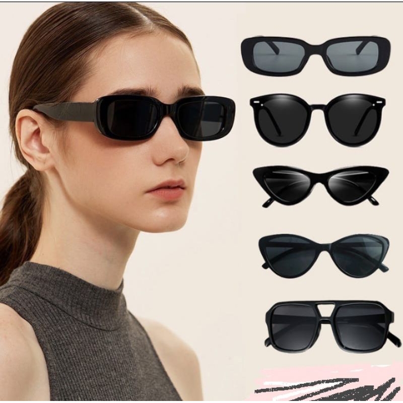 KACAMATA HITAM UV PROTECTION FASHION PRIA WANITA SUNGLASSES MURAH GROSIR