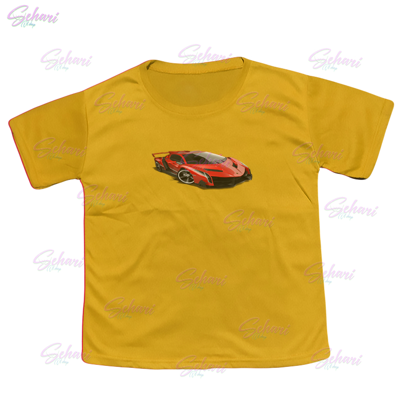 4 pcs Kaos anak anak 2-10 tahun motif mobil baca diskripsi sebelum beli