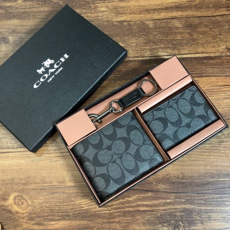 Men Short Wallet Coach