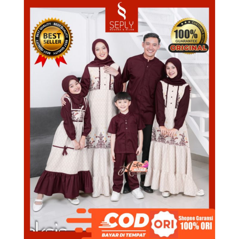 SEPLY CUCI GUDANG DISKON 40% SARIMBIT EKSIS 214 RED MARLOT SARIMBIT SEPLY 2023 / BAJU COUPLE KELUARG