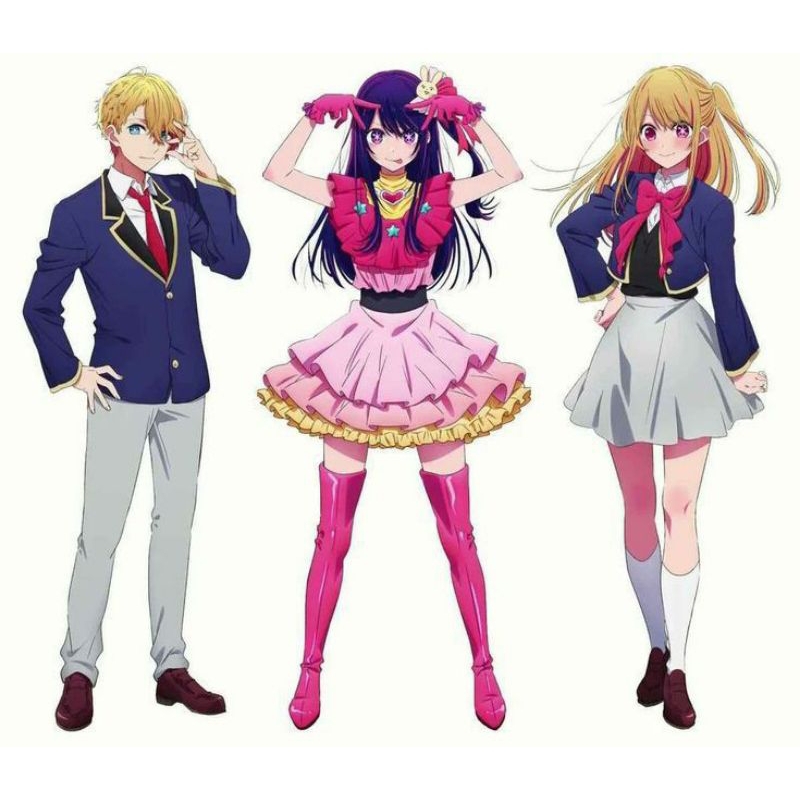 oshi no ko Hoshino Ai, Ruby, Aquamarine Cosplay Costume Anime Male Female