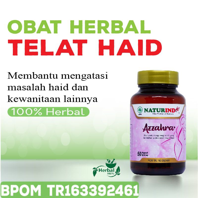 Obat Telat Haid Pelancar Datang Bulan Herbal PCOS Kista Efek KB