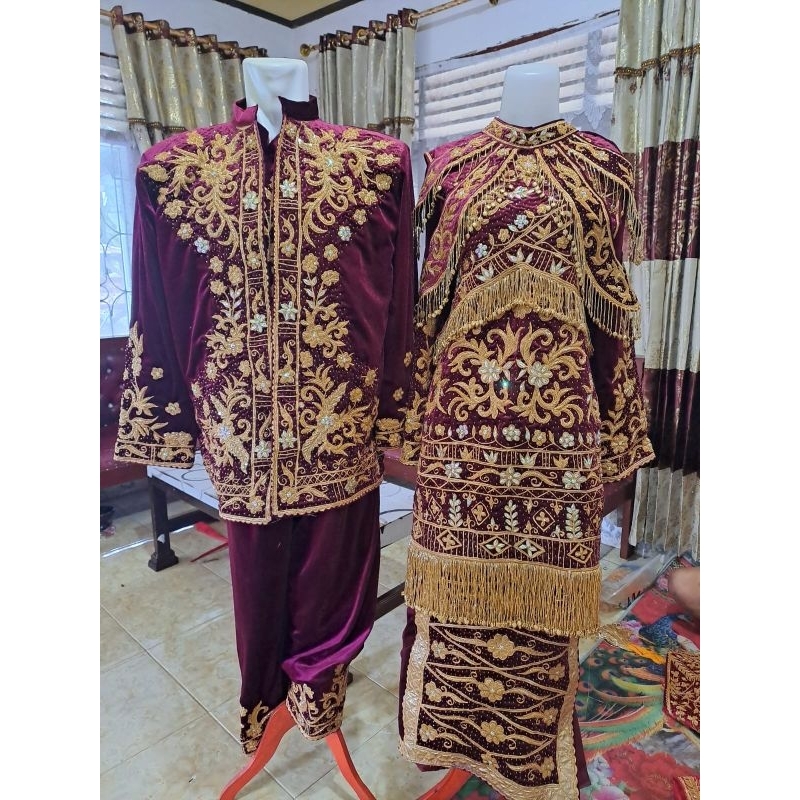 baju penganten Minang full Payet Jepang model terbaru 2021
