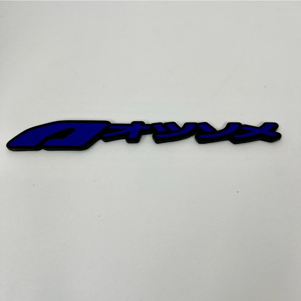 Emblem Timbul Akrilik Aerox Dapet 2pcs Emblem Tebal 3mm Emblem Motor Acrylic