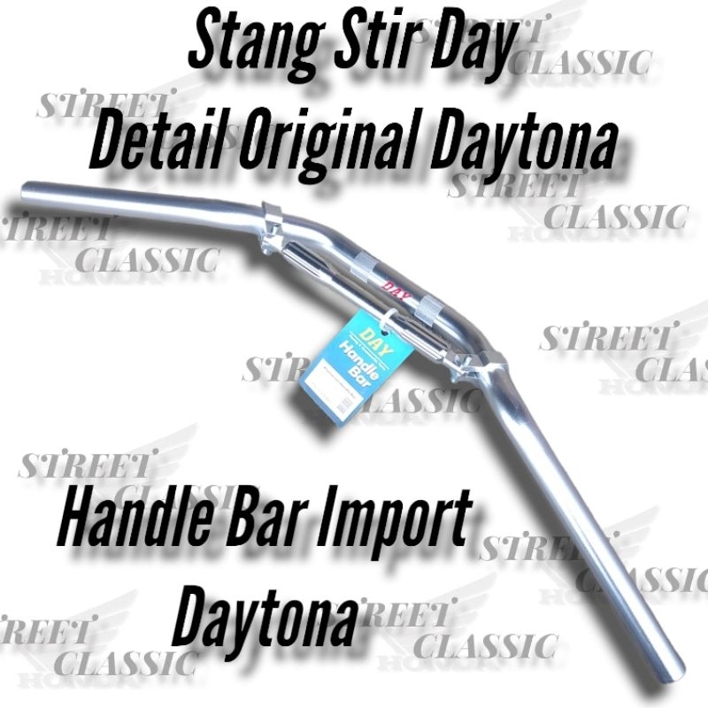 Stang Stir Handle Bar Daytona Stang Day Universal CB GL GLPro Ninja CB150R HEREX