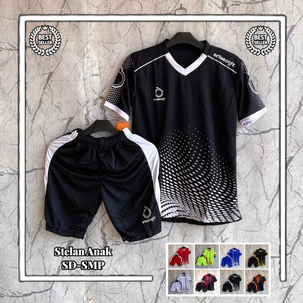 Stelan Bola Anak Junior Ortus Baju Futsal Anak Kids Ortuseight