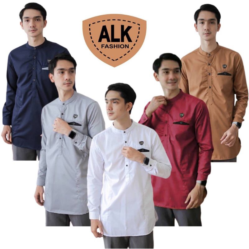 Koko Kurta Dewasa Lengan Panjang Premium _ Zellshop