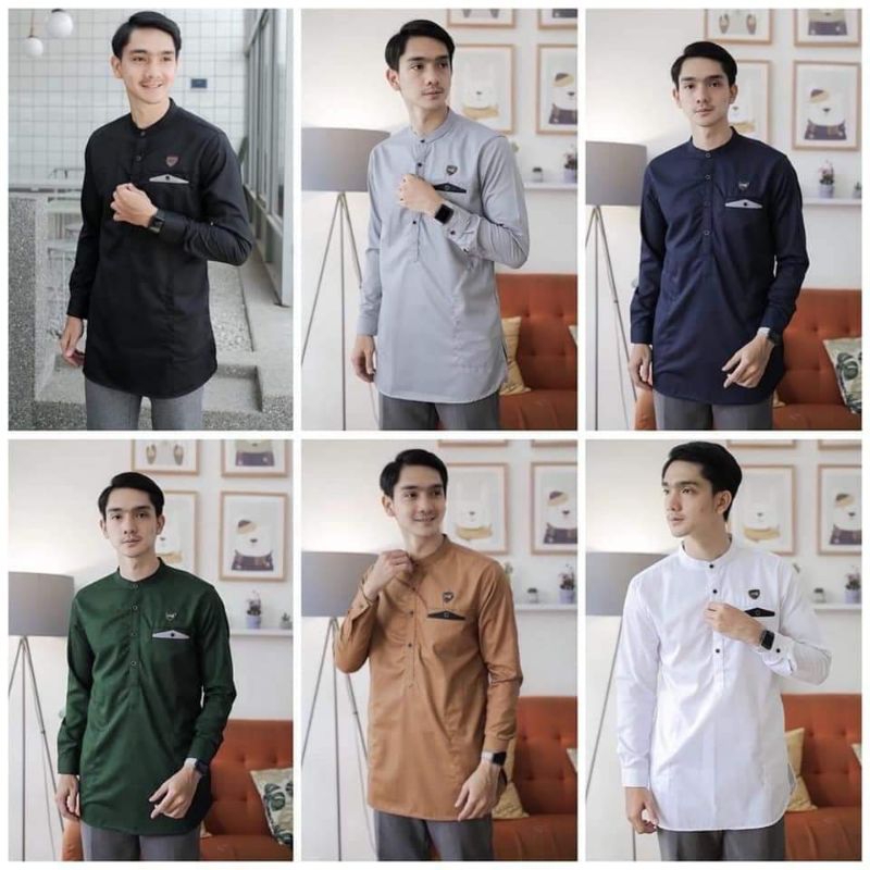 Koko Kurta Dewasa Lengan Panjang Premium _ Zellshop