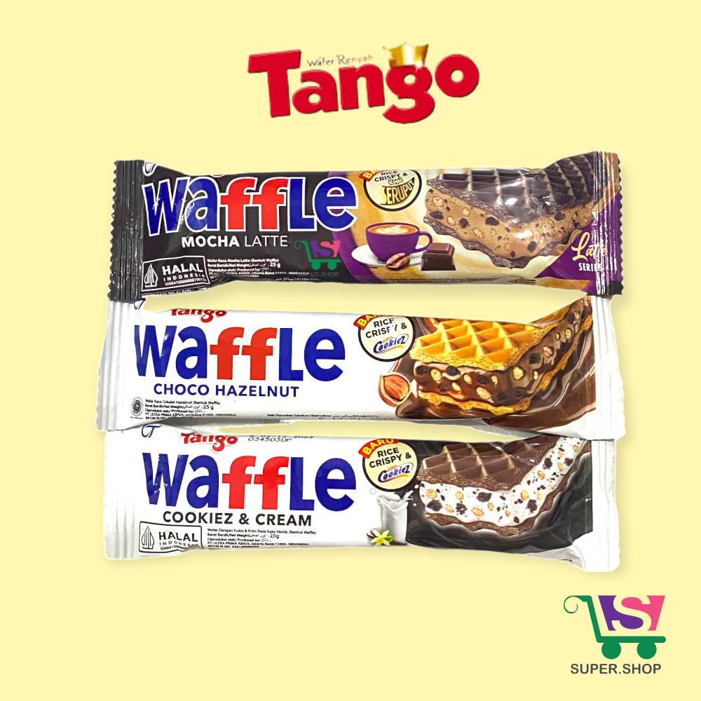 

Tango Waffle Choco Hazelnut Wafer / Cookiez Cream 25 Gram SATUAN