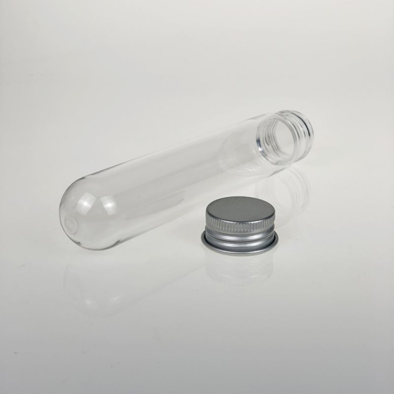 80ml botol tabung plastik 10pcs Botol Souvenir Plastik tabung reaksi plastik Test Tube With Screw
