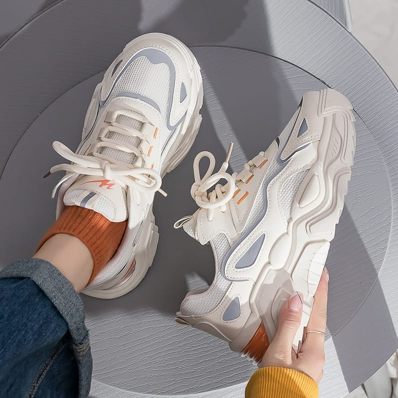 GROSIRTAS &quot;LV FREE BOX&quot; LV0122 Sepatu Sneakers Wanita Import Sepatu Fashion Korea Wanita Import Premium Quality