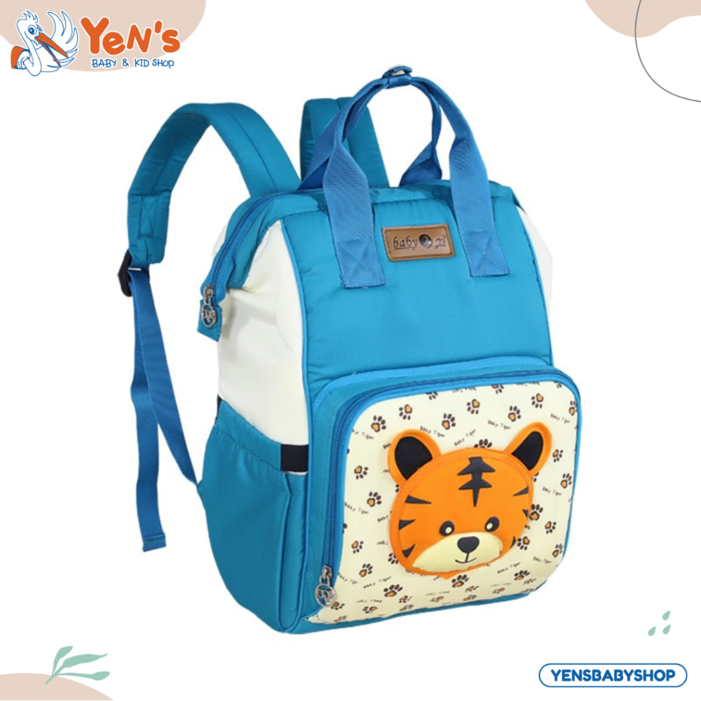 Baby Scots BACK PACK DIAPER BAG 2 GO TIGER SERIES - b2t1404