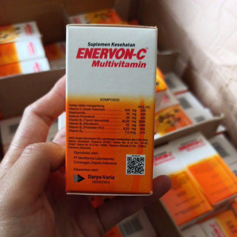 Enervon-C Enervon C multi vitamin C botol 30 tablet