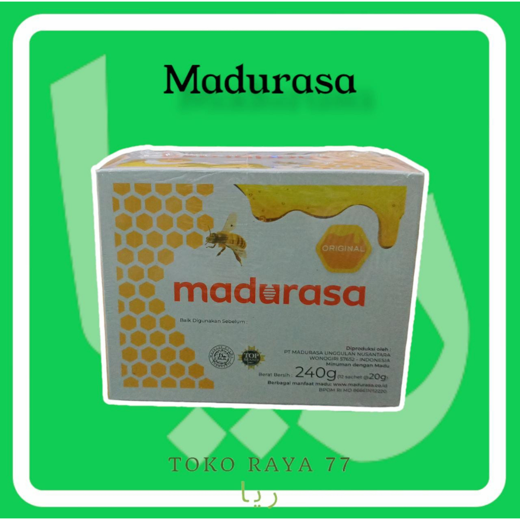 

Madurasa Original Isi 12 Sachet Ready Stock Melayani Grosir