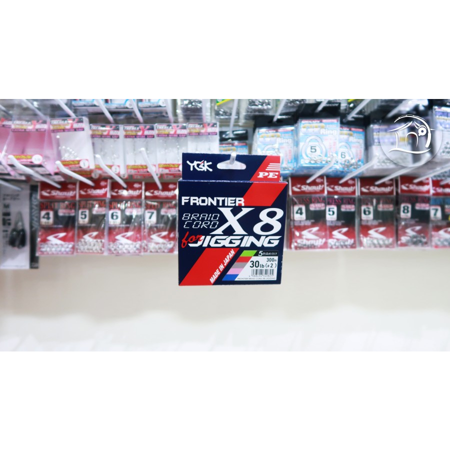 YGK PE Line Frontier WX8 Braid Cord Line 300m