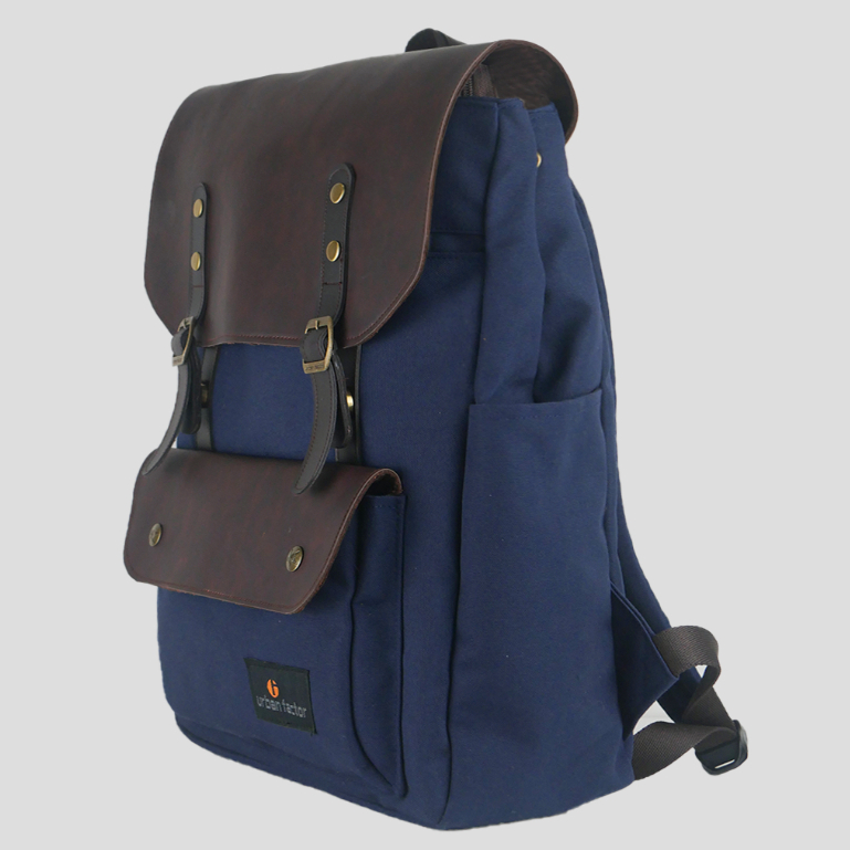 HIGHEND NAVY |MANNEEDME x URBAN| Tas Ransel Pria Wanita Backpack / Tas Punggung ORI - FREE RAINCOVER