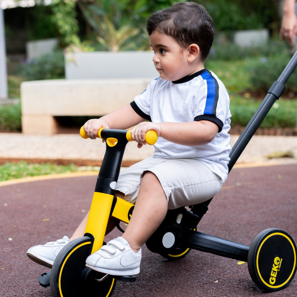 GEKO by Okiedog 5 in 1 Compact Folding Trike - Sepeda Lipat Anak Multifungsi