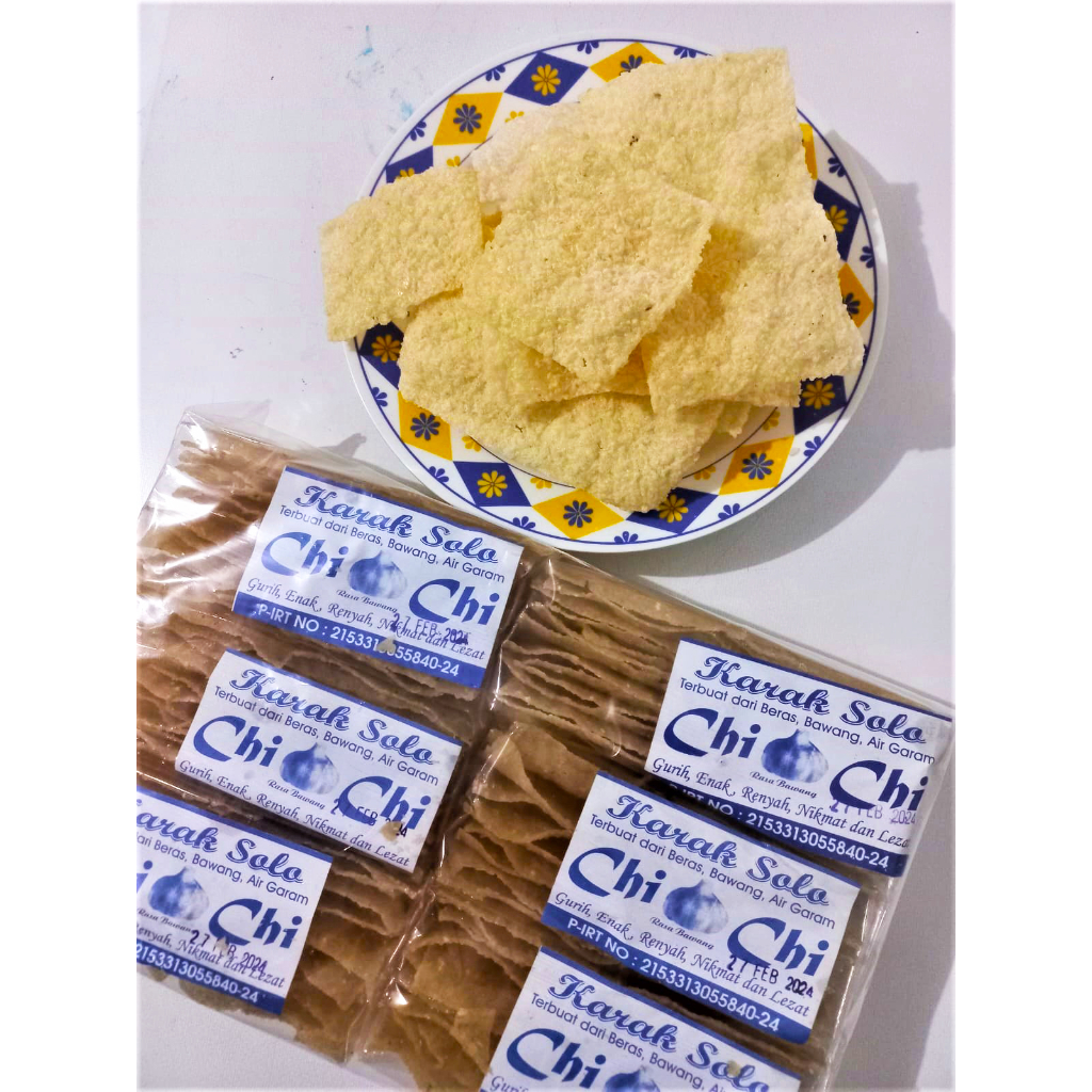 

Chi Chi Karak Solo Kerupuk Puli Paling Enak se Indonesia Raya jual per 3 pack