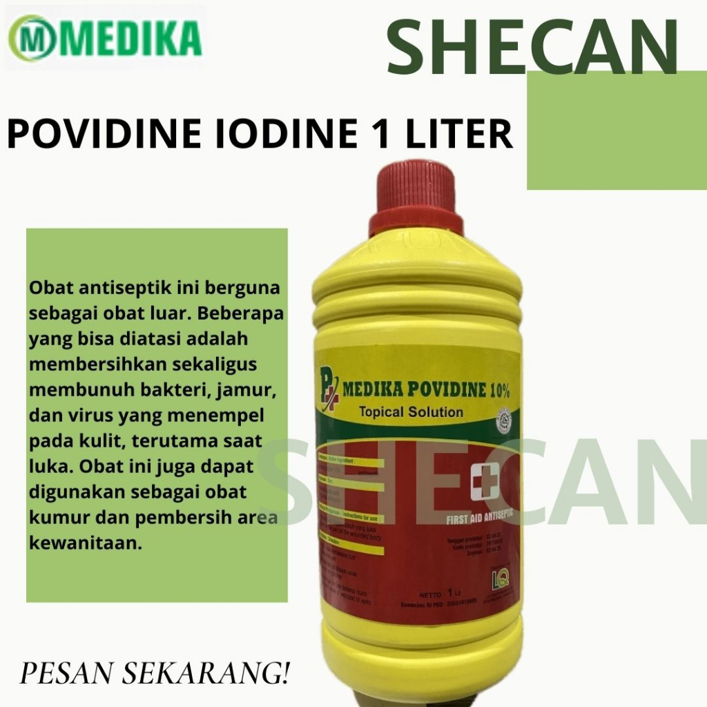 POVIDONE IODINE 1 LITER MIRIP BETADINE