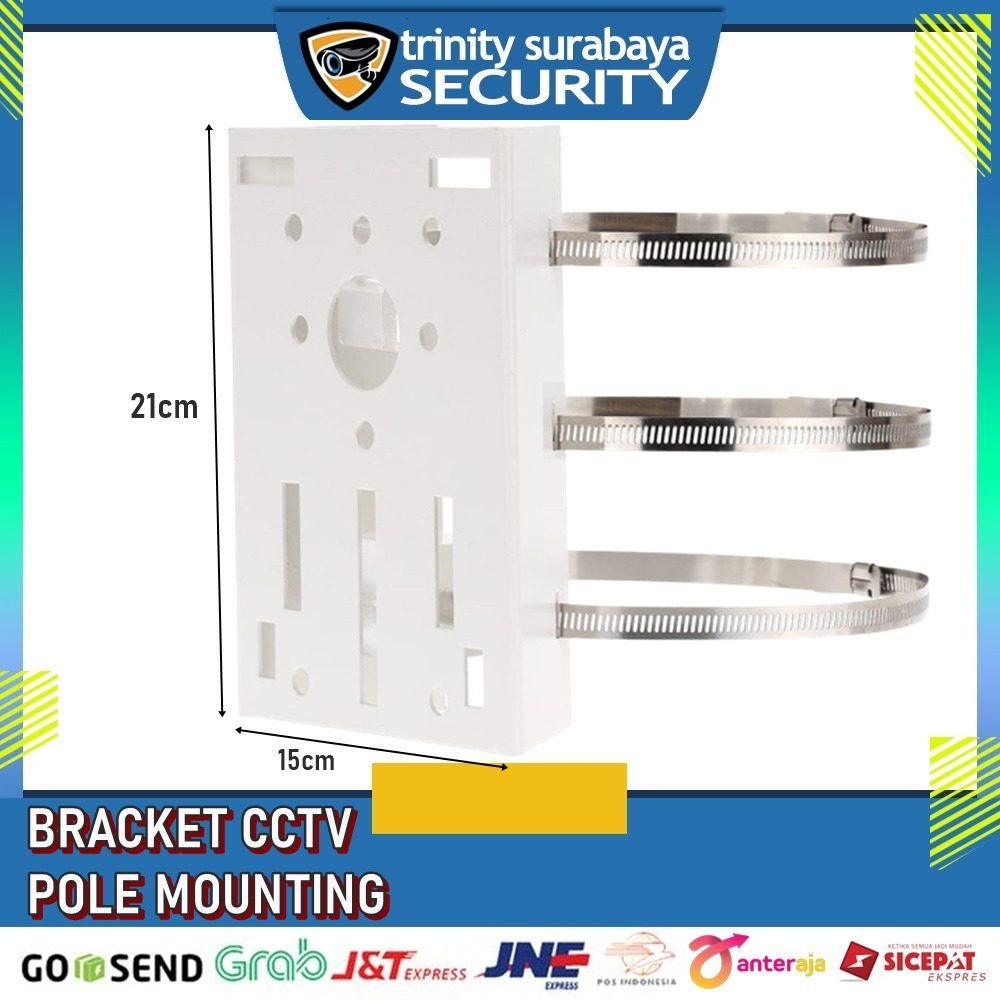 Bracket CCTV Pole Mounting / Bracket Tiang Besar Trinity