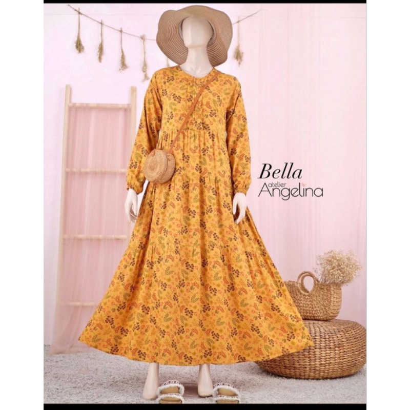 Bella dress Kamia Marigold L atelier angelina