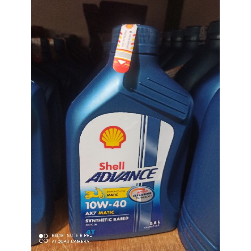 oli Shell Ax7 matic 800ml perbotol