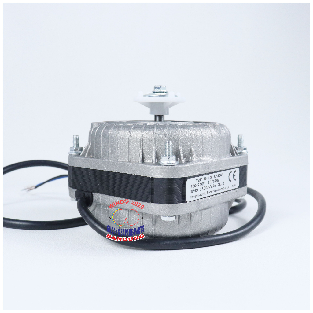 FAN ORI CONDENSOR POLYTRON  5 WATT | MOTOR DINAMO KIPAS FAN KONDENSOR 5 WATT SHOWCASE , FREZEER , KULKAS