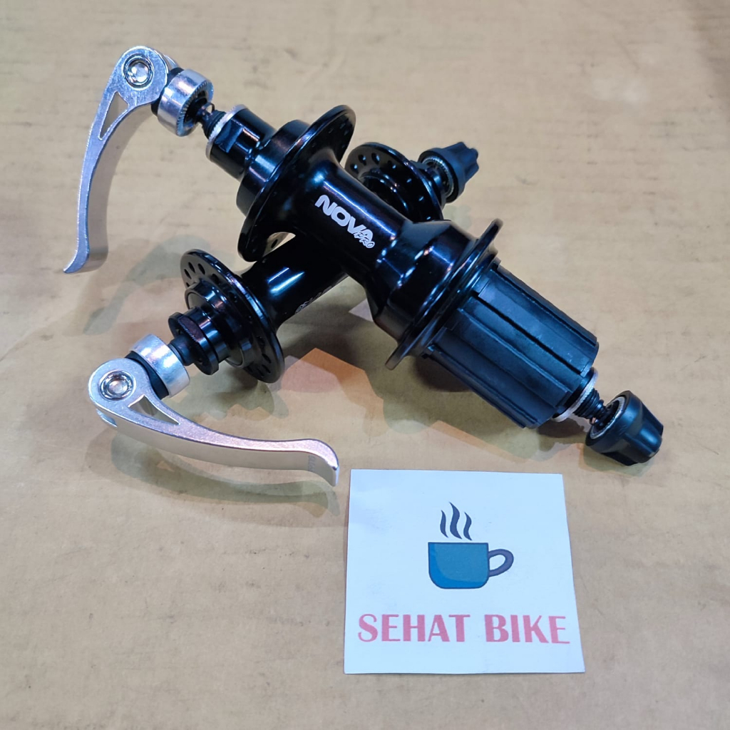 Hub Free hub Sepeda Nova Pro 32Hole V-Brake Black